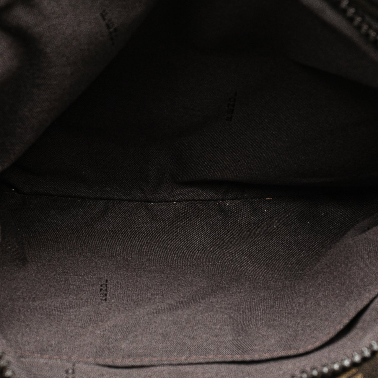 Fendi Zucca Coated Canvas Crossbody Bruin