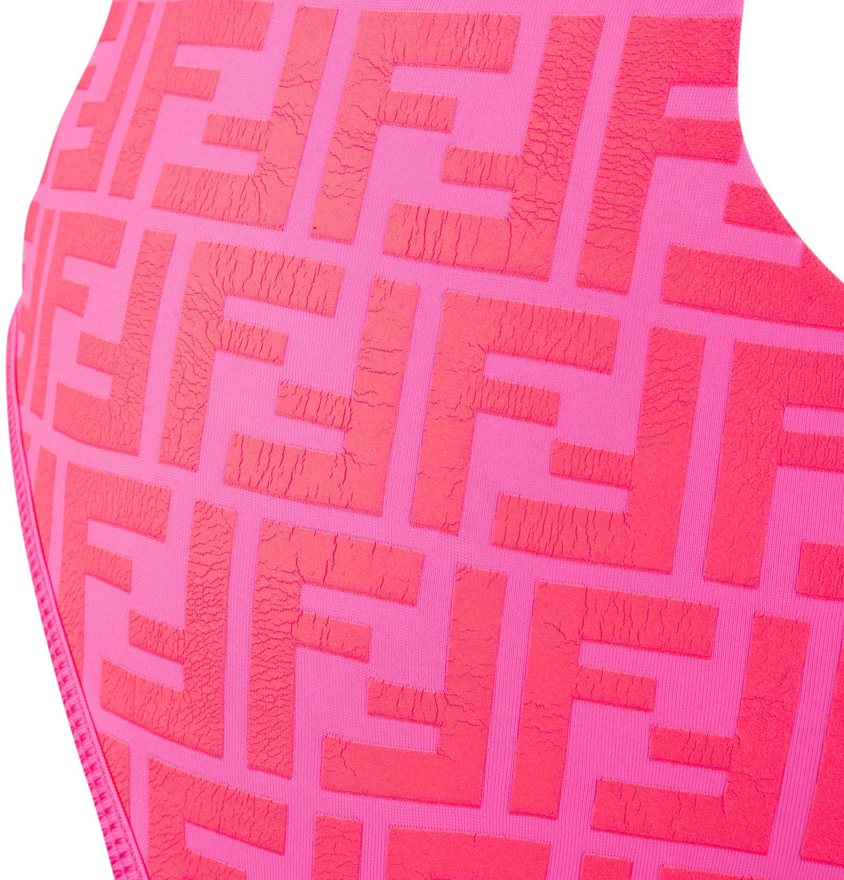 Fendi x Nicki Minaj FF Monogram Swimsuit (XS / IT 36) Roze