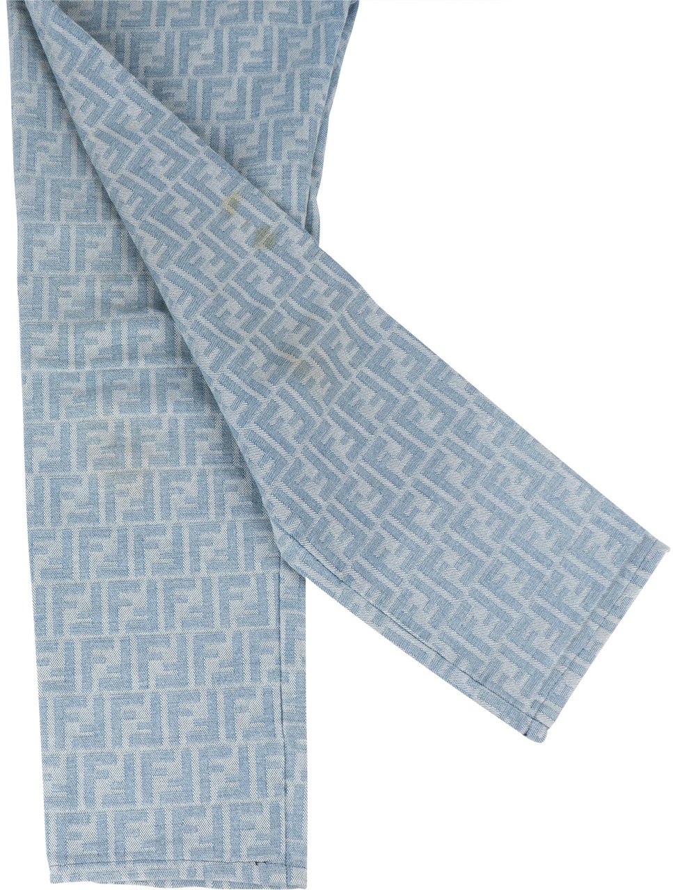 Fendi Fendi FF Monogram Women Jeans (IT42 / DE36) Blauw