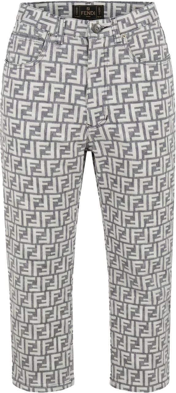 Fendi Fendi FF Monogram Women Pants (IT42 / DE38) Divers
