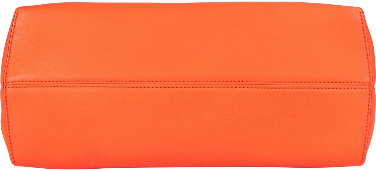 Fendi Fendi Coral Leather By The Way Handbag Rood