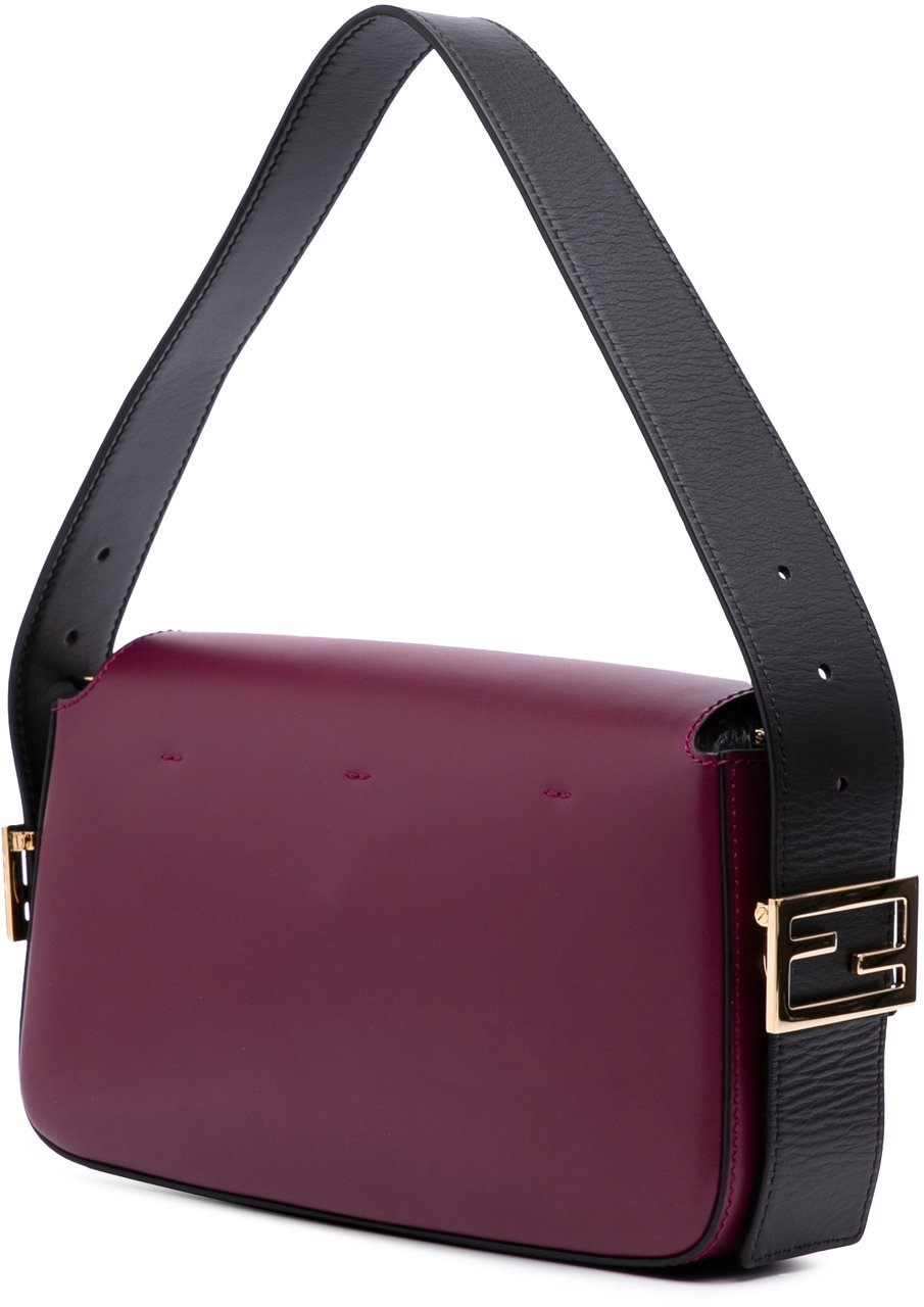 Fendi Stefano Pilati Nappa Twist Baguette Satchel Rood