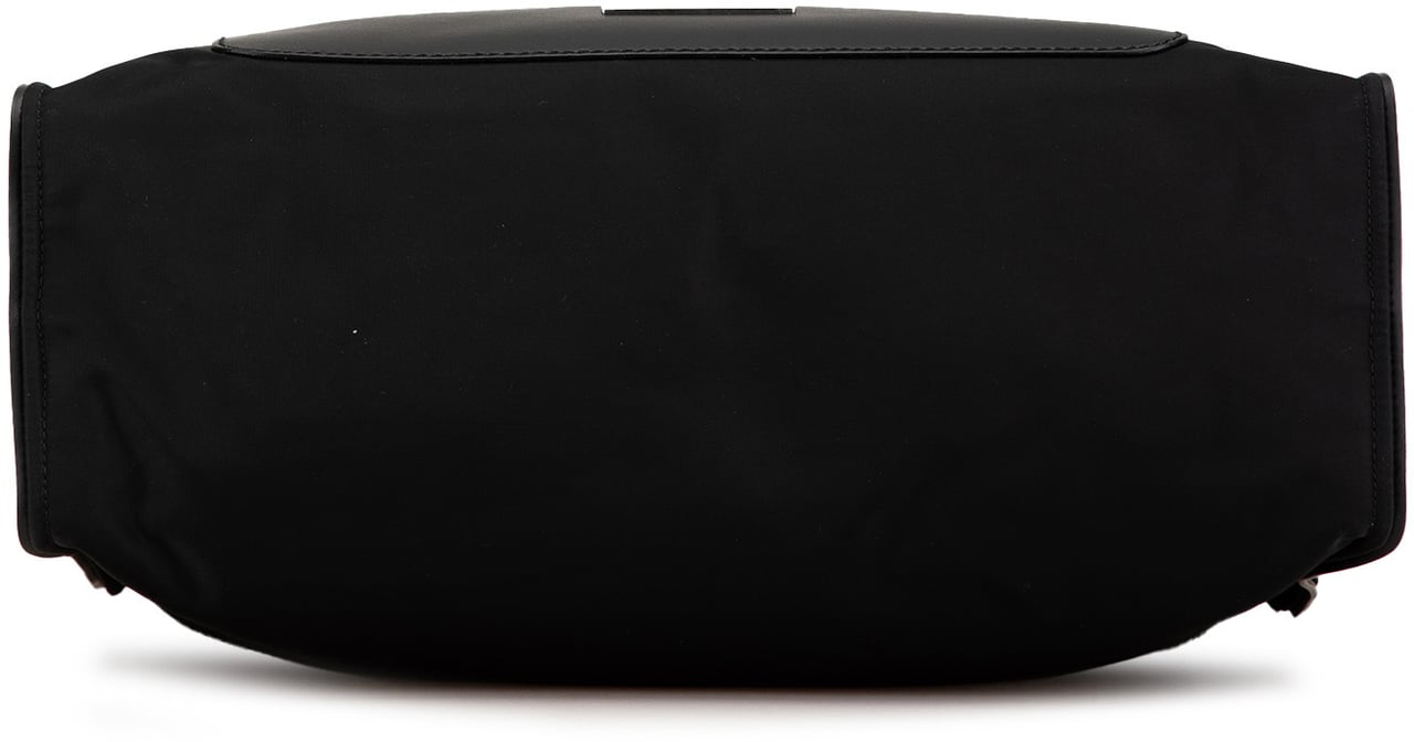 Fendi Large Nylon Fendi Faces Tote Zwart