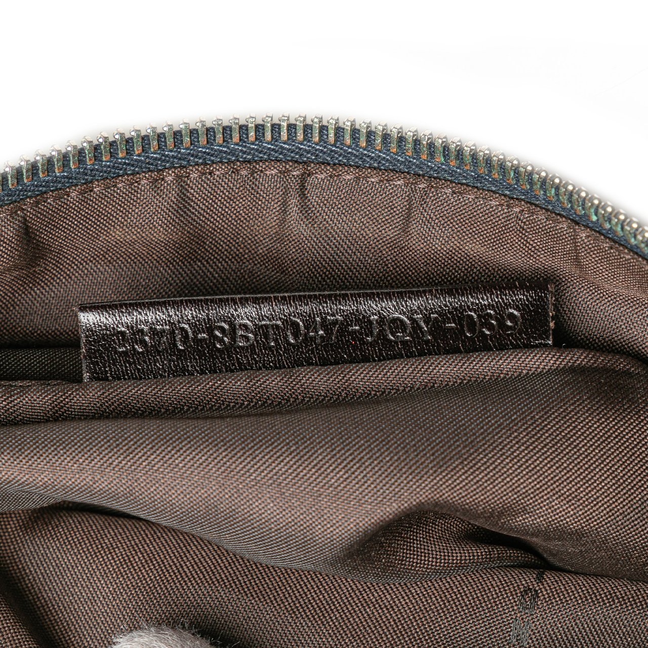 Fendi Zucchino Denim Crossbody Blauw