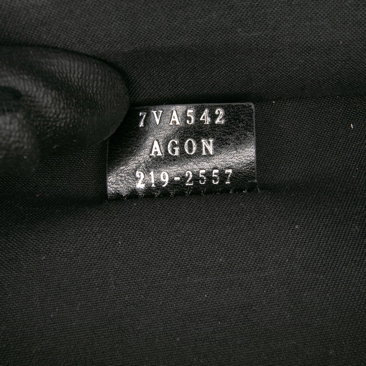 Fendi Mini Zucchino Recycled Jacquard Trolley Satchel Zwart