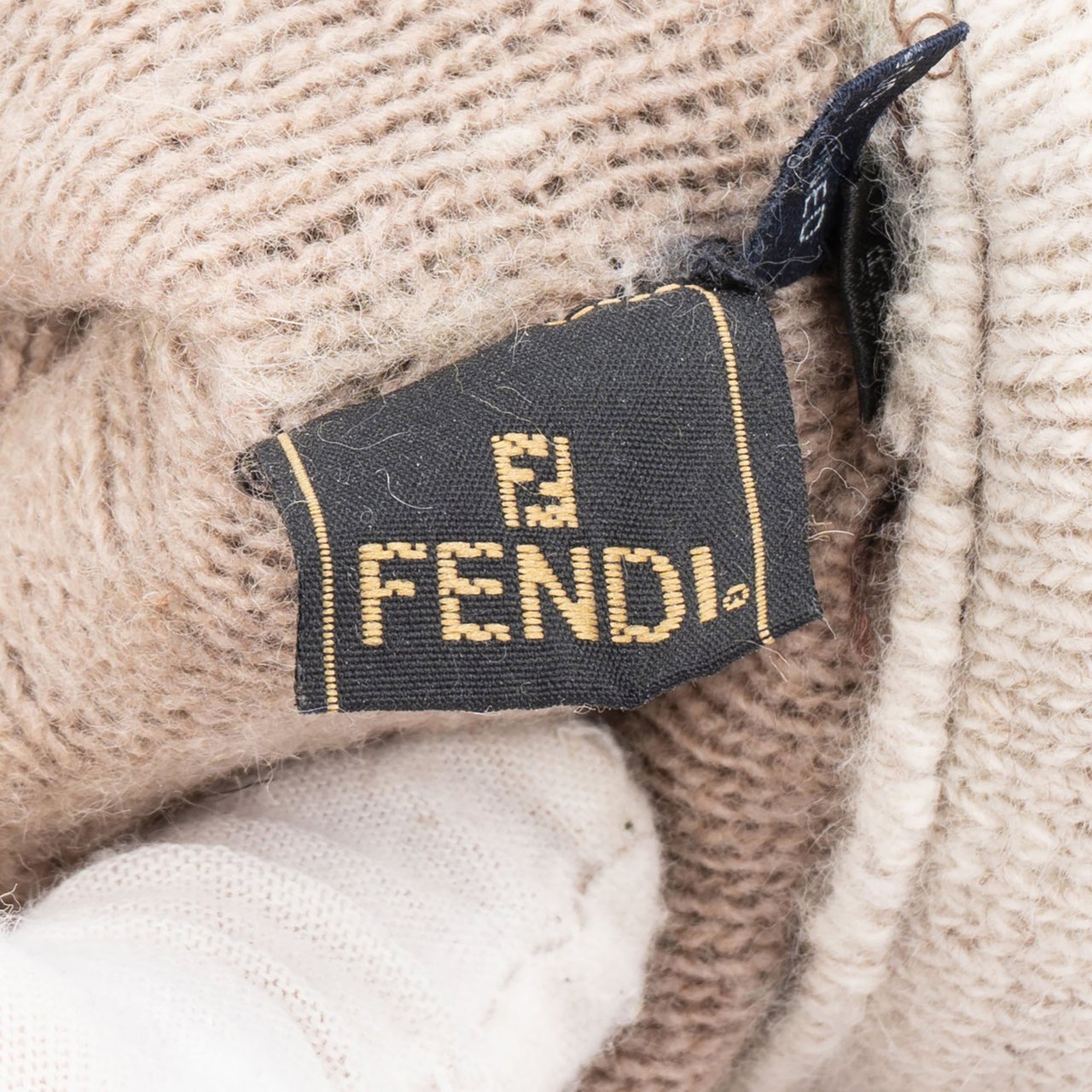 Fendi Fendi FF Wool Monogram Gloves Divers