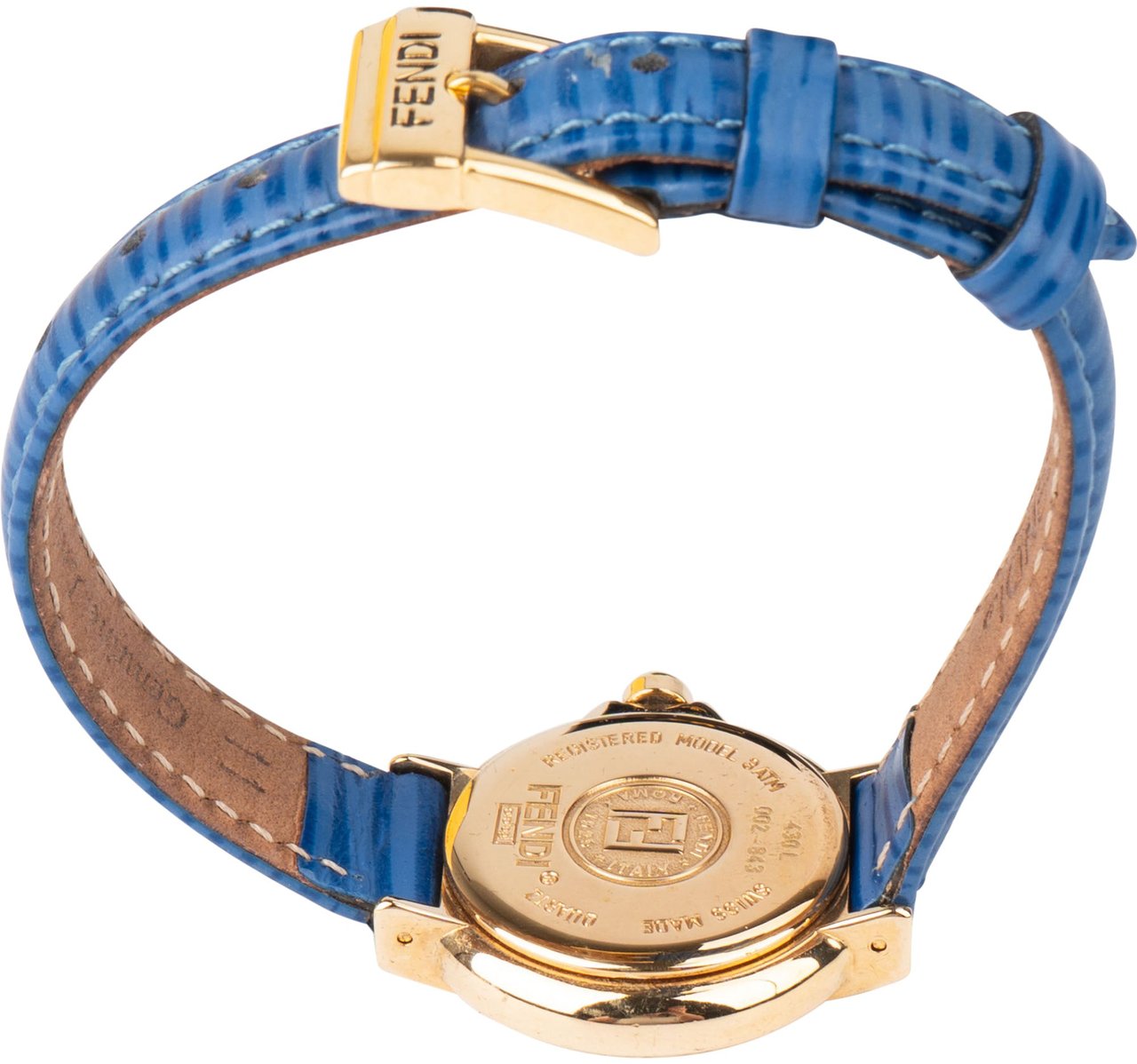 Fendi Fendi Gold Tone Shell Dial 1925 430L Women Watch Oranje