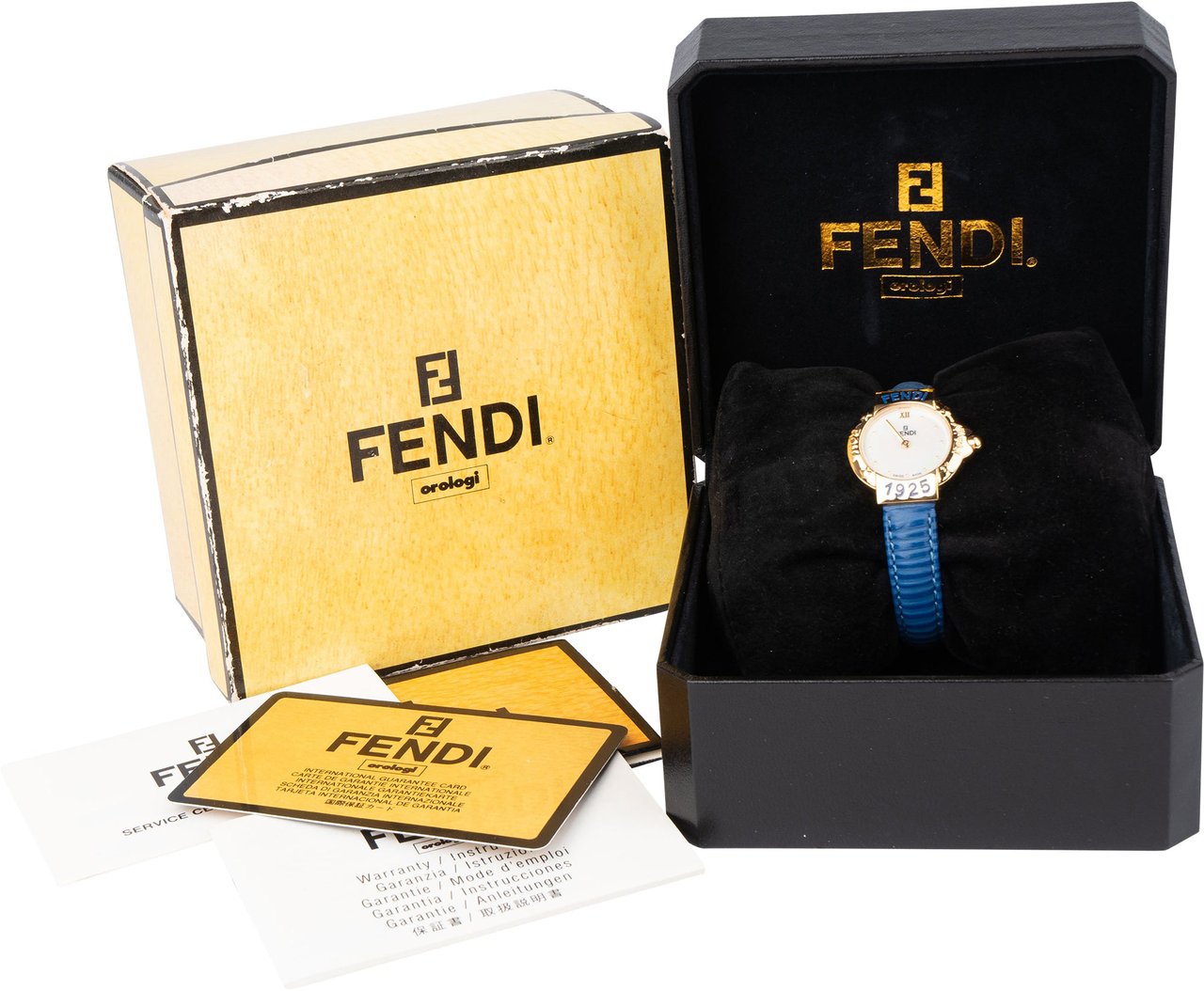 Fendi Fendi Gold Tone Shell Dial 1925 430L Women Watch Oranje