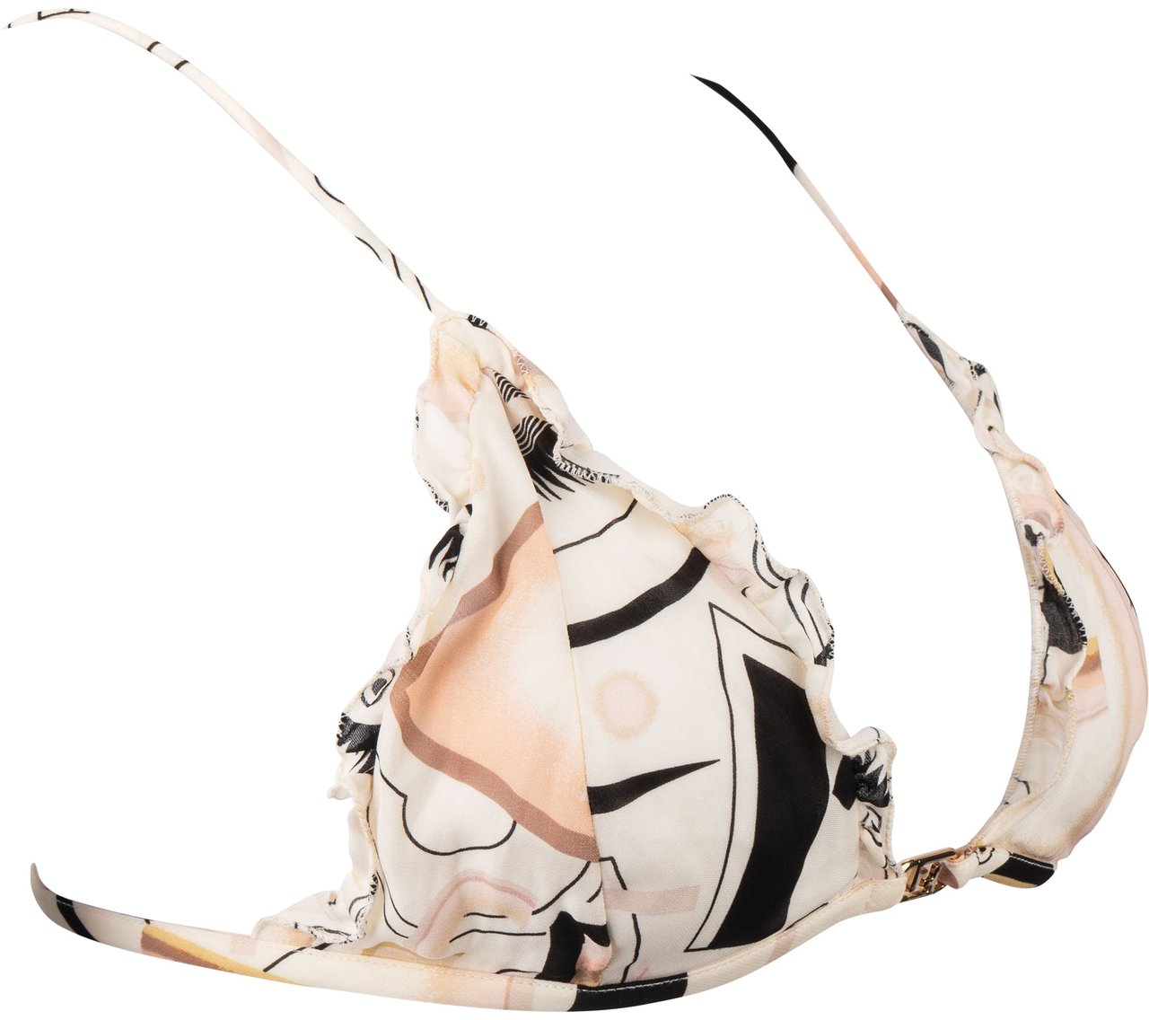 Fendi Fendi FW 2022-23 Bikini Top (XS / DE34 / USA 1) Wit