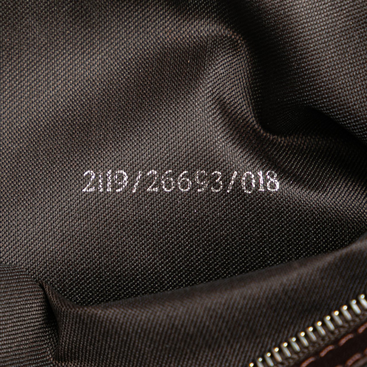 Fendi Small Zucca Canvas Twins Tote Bruin