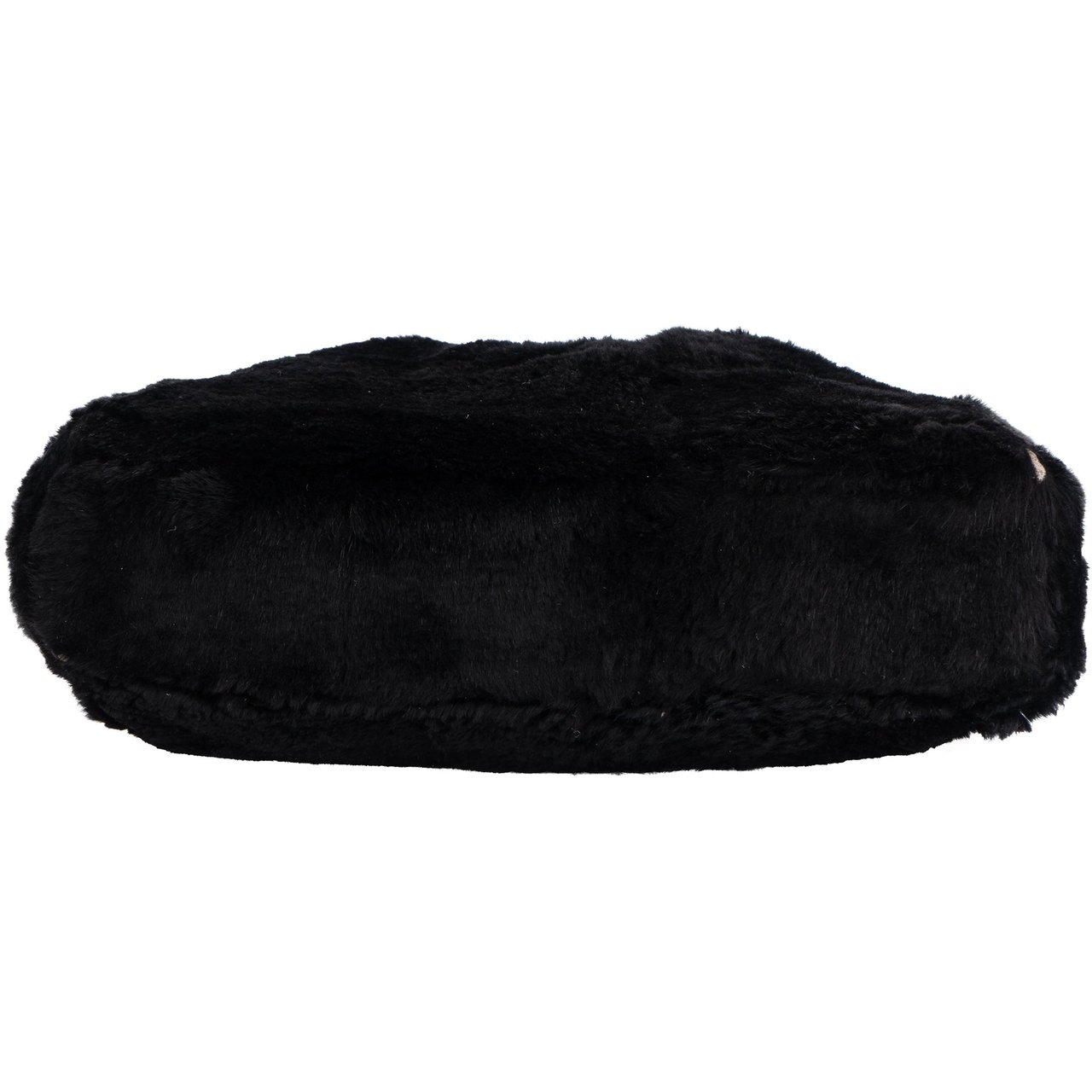Fendi Fendi FF Black Fur Handbag Divers