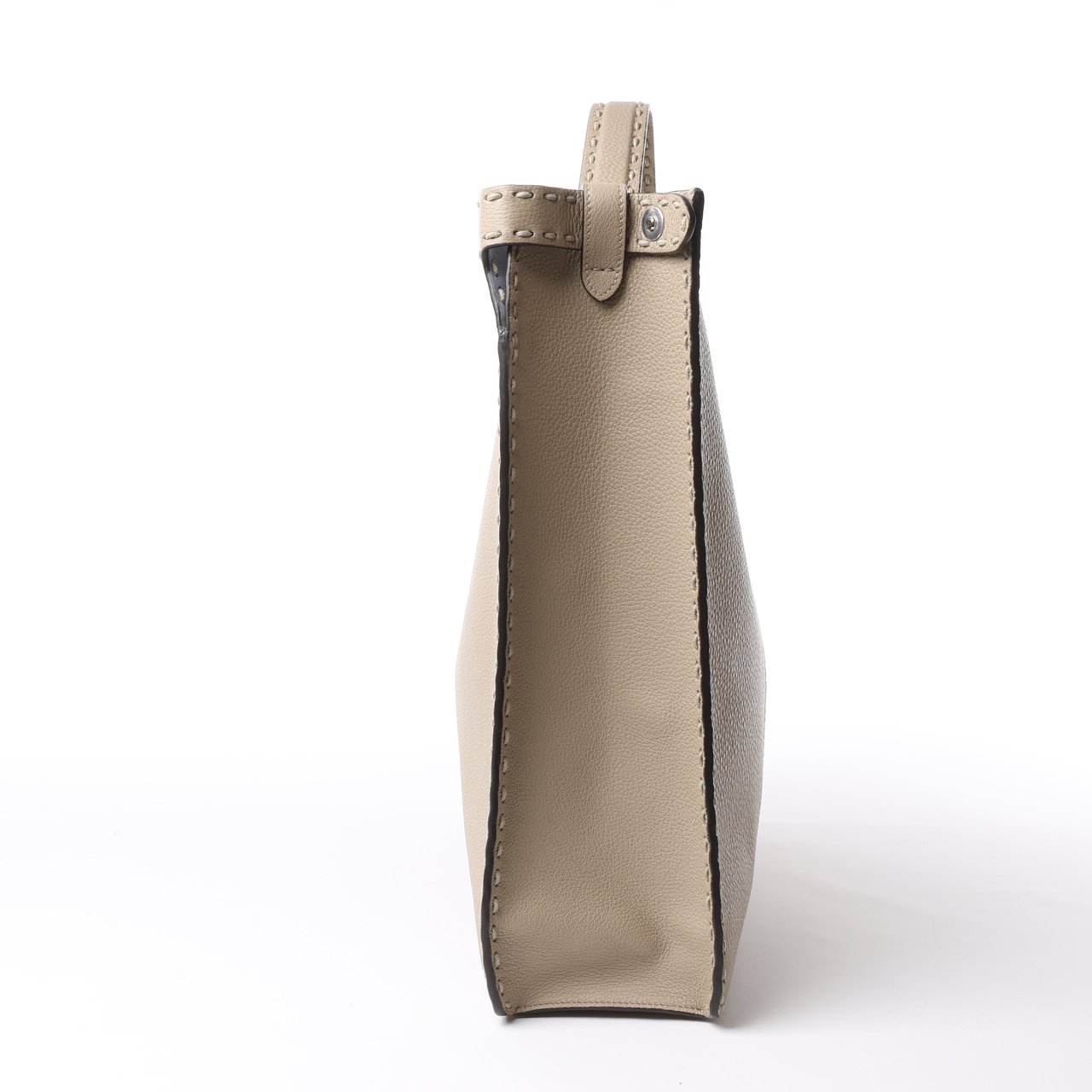 Fendi Fendi Peek-a-boo X-light  ICU Co., Ltd. Leather Handbag in Beige 7VA528 Beige