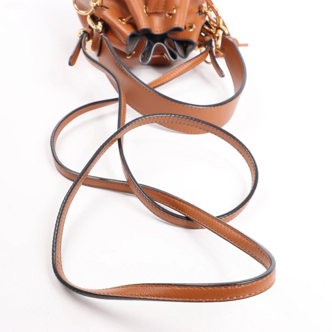 Fendi Fendi Mon Tresor Mini 2Way Shoulder Bag in Brown 8BS010 Bruin