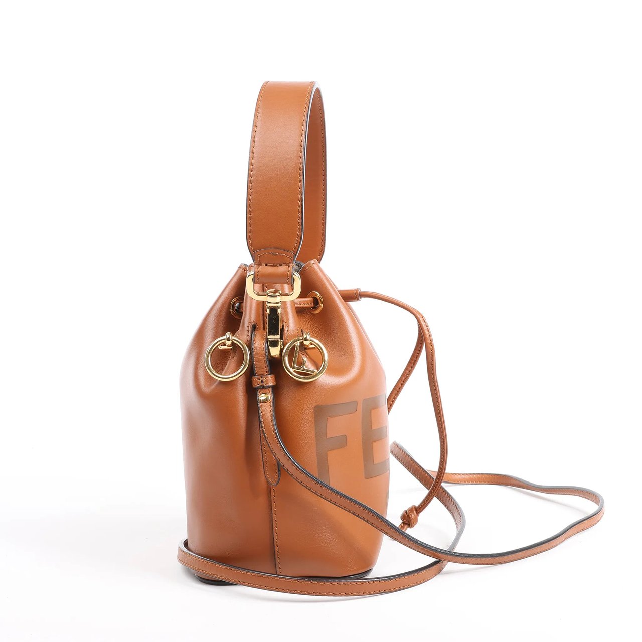 Fendi Fendi Mon Tresor Mini 2Way Shoulder Bag in Brown 8BS010 Bruin