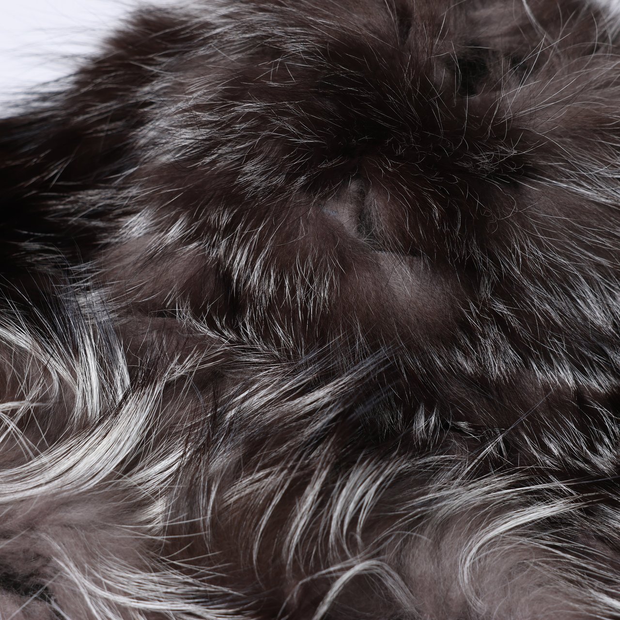 Fendi Fendi Wool-Blend Puffer Jacket with Fur Trim, Size 40 Grijs