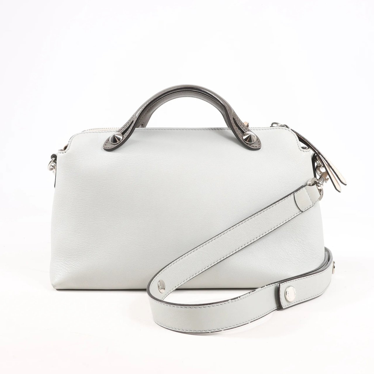 Fendi Fendi By The Way Medium Leather 2Way Handbag in Blue 8BL124 Blauw