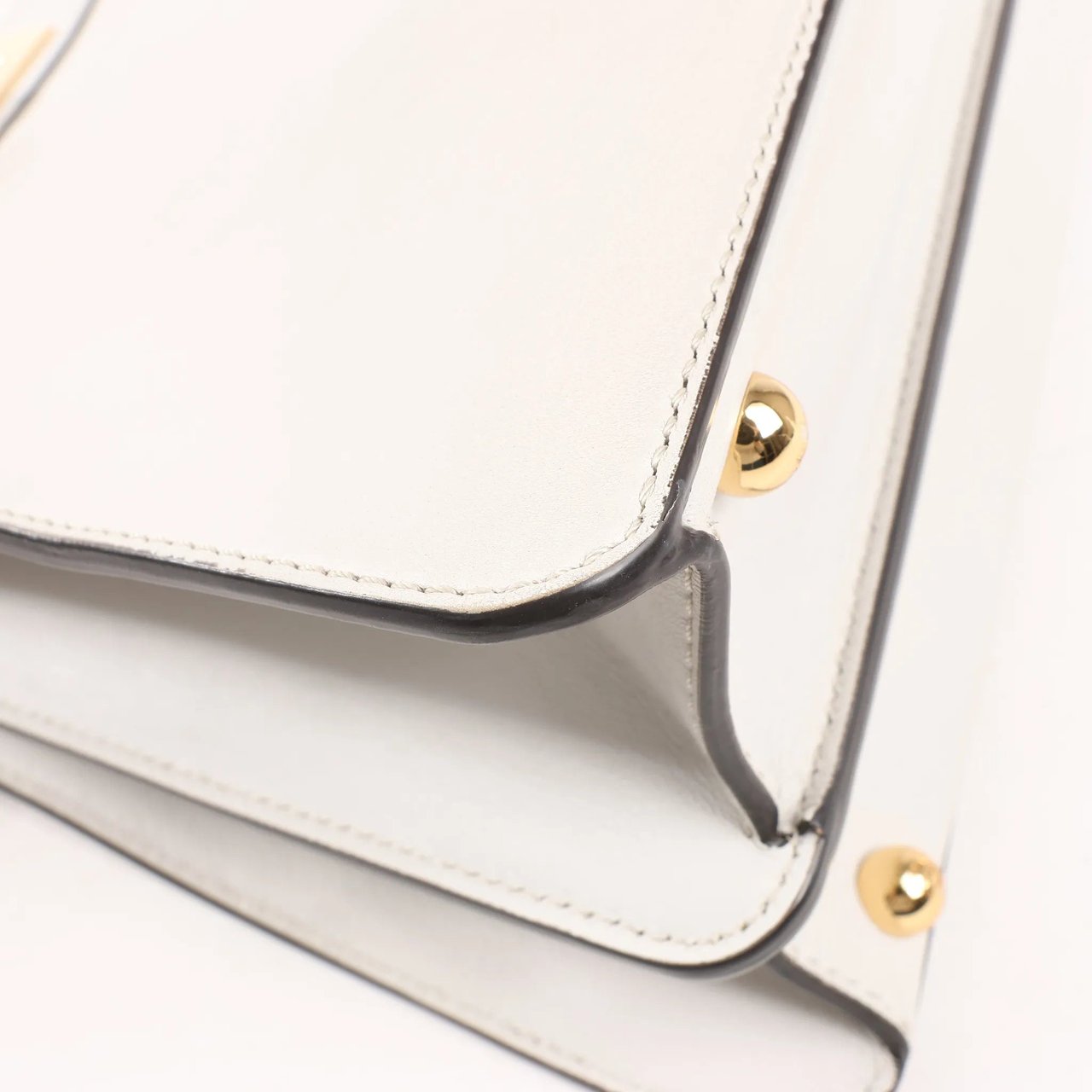 Fendi Fendi Peekaboo Medium Leather 2Way Handbag in Gray 8BN321 Grijs