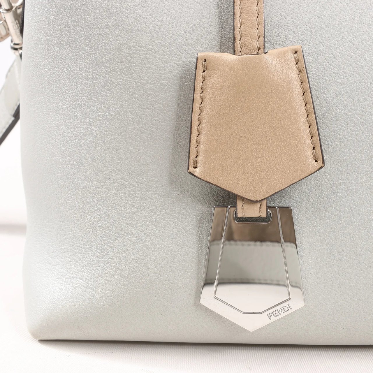 Fendi Fendi By The Way Medium Leather 2Way Handbag in Blue 8BL124 Blauw