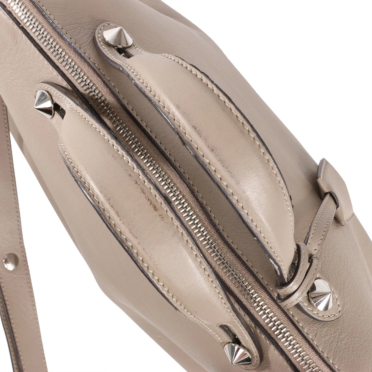 Fendi Fendi By The Way Medium Leather 2Way Handbag in Beige 8BL125 Beige