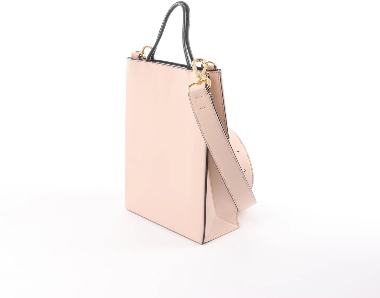Fendi Shopping bag M Leather 2Way Handbag in Pink 8BH382 Roze