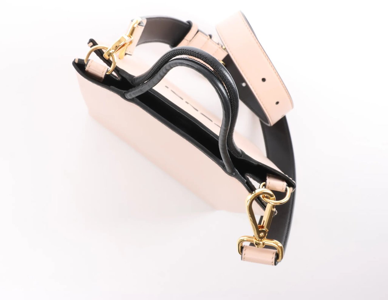 Fendi Shopping bag M Leather 2Way Handbag in Pink 8BH382 Roze