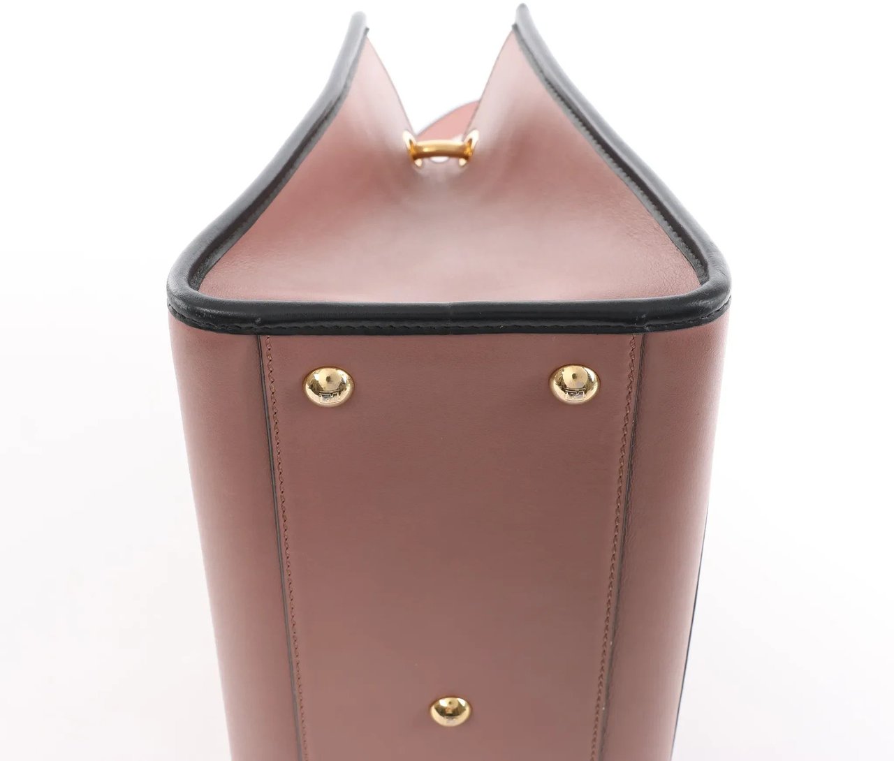 Fendi Runaway Leather 2Way Handbag in Pink 8BH344 Roze