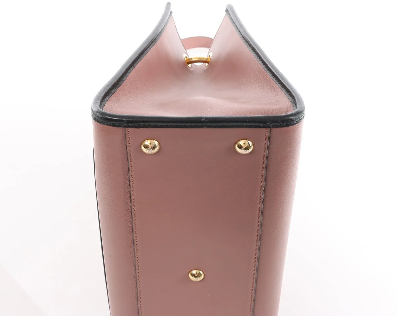 Fendi Runaway Leather 2Way Handbag in Pink 8BH344 Roze