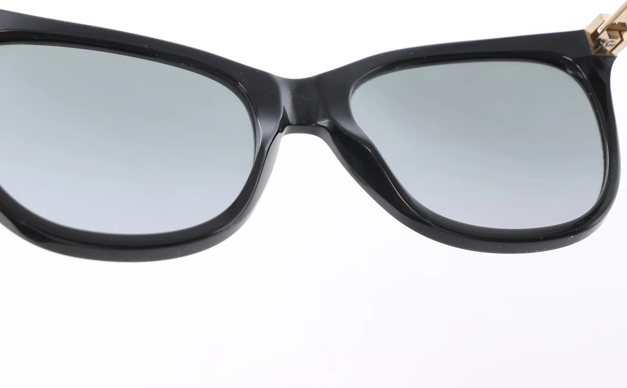 Fendi Zucca FF Logo Wayfarer Sunglasses in Black Zwart