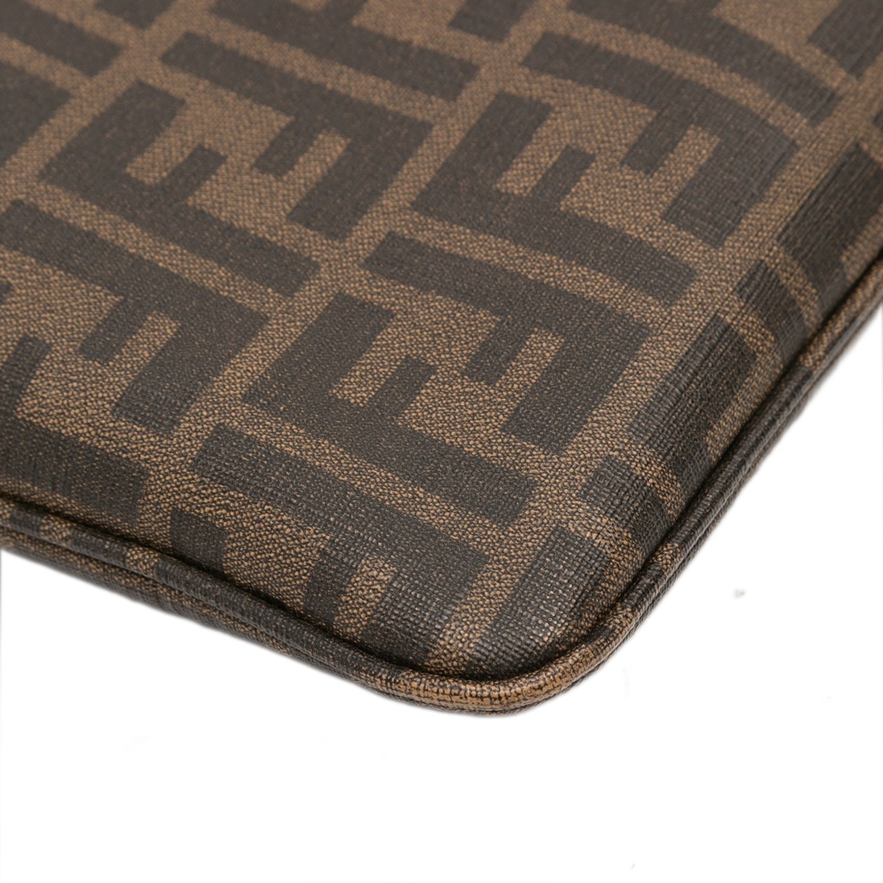 Fendi Zucca Spalmati Crossbody Bruin