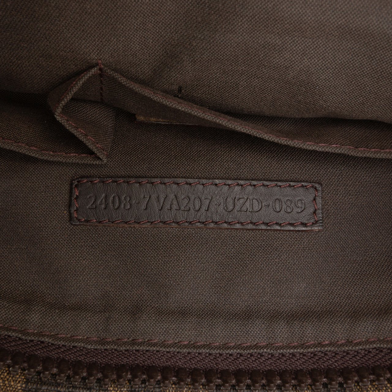 Fendi Zucca Spalmati Crossbody Bruin