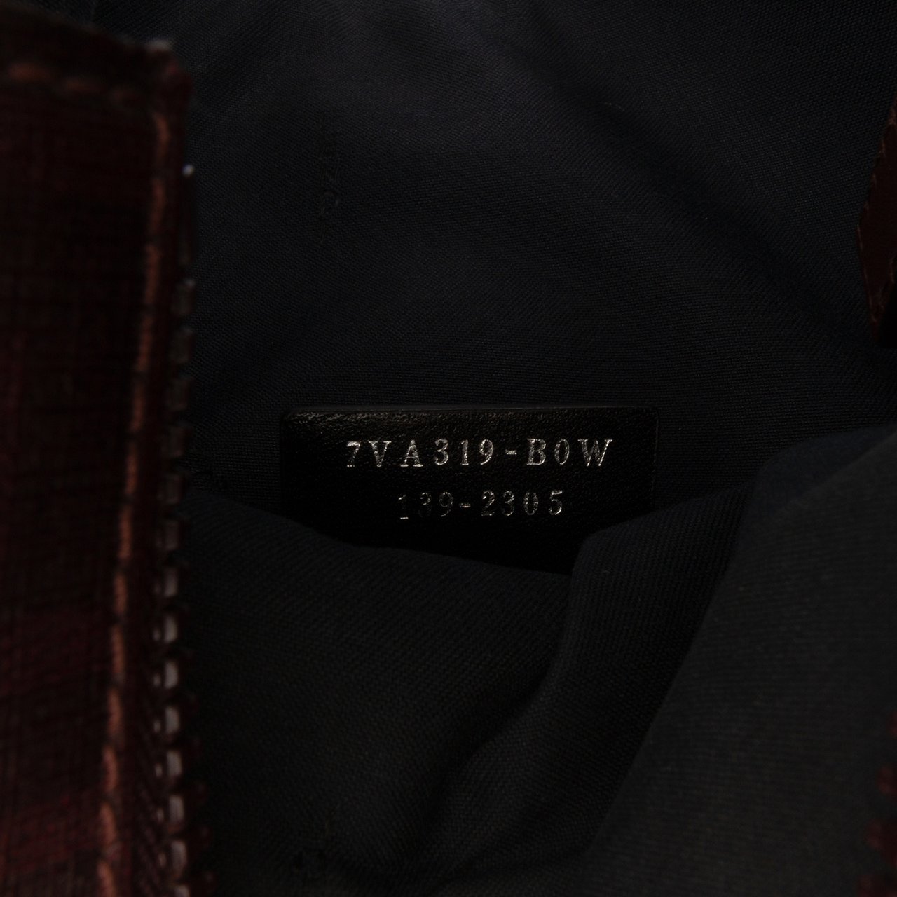 Fendi Zucca Coated Canvas Crossbody Bruin