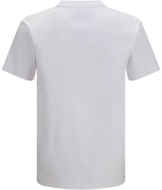 Fendi White Cotton T-Shirt Wit