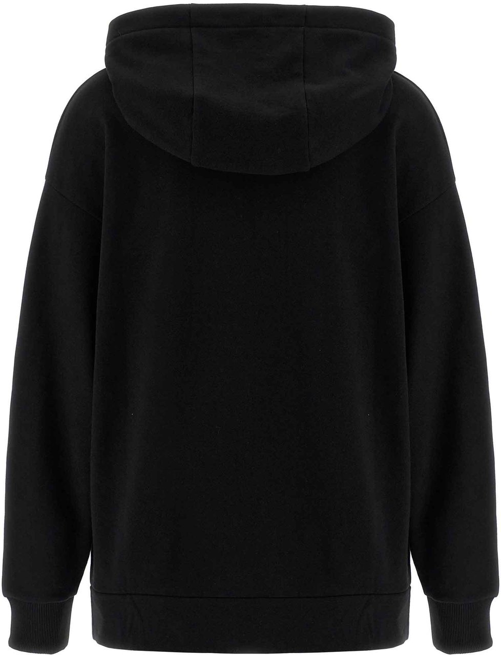 Fendi Black Cotton Sweatshirt Zwart