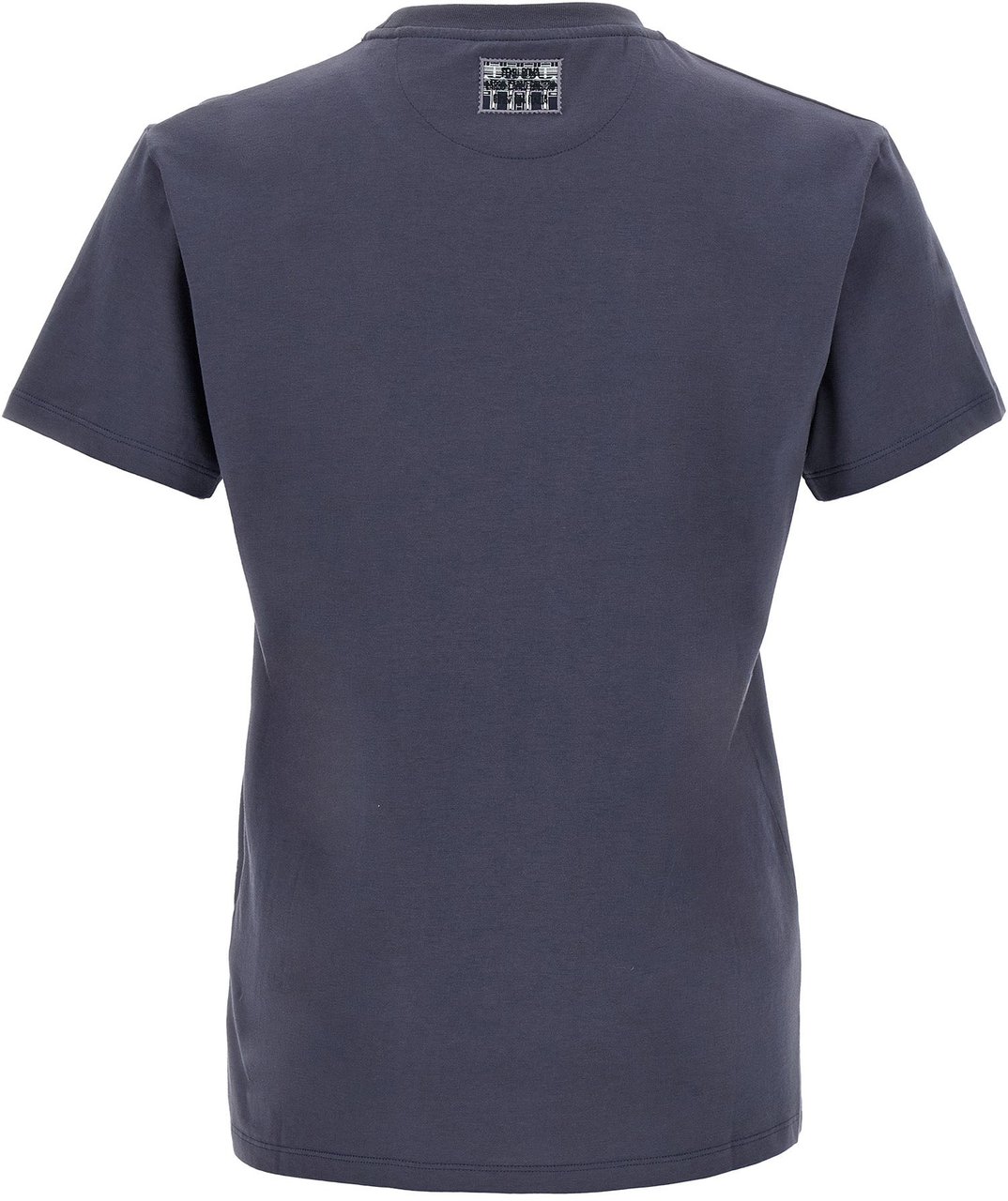 Fendi Blue Cotton T-Shirt Blauw