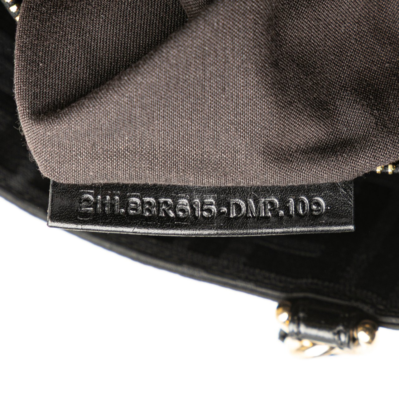 Fendi Small Zucca Canvas Mia Chain Tote Zwart