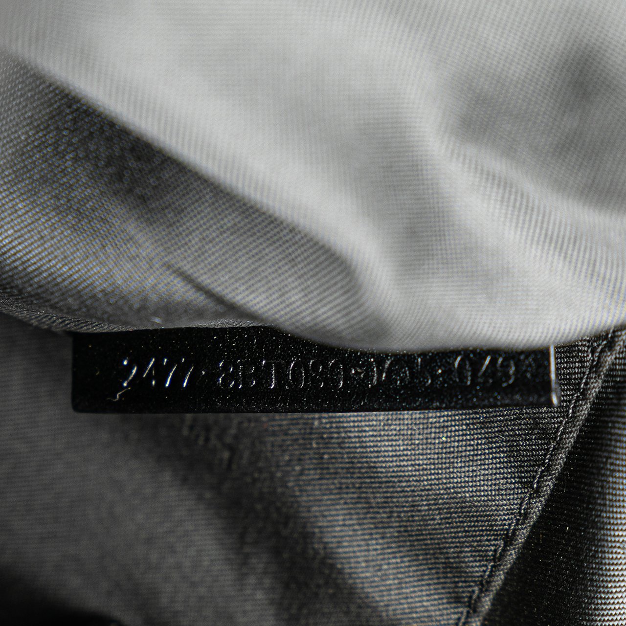 Fendi Zucchino Canvas Crossbody Zwart