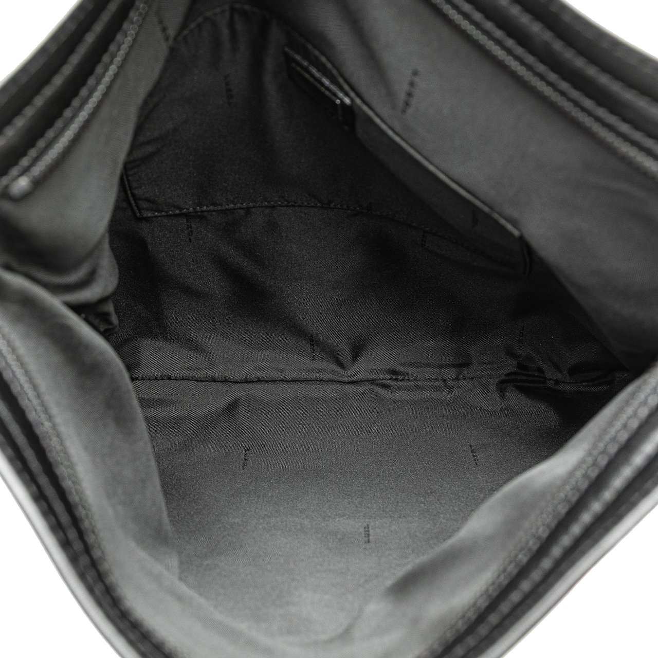 Fendi Zucchino Canvas Crossbody Zwart