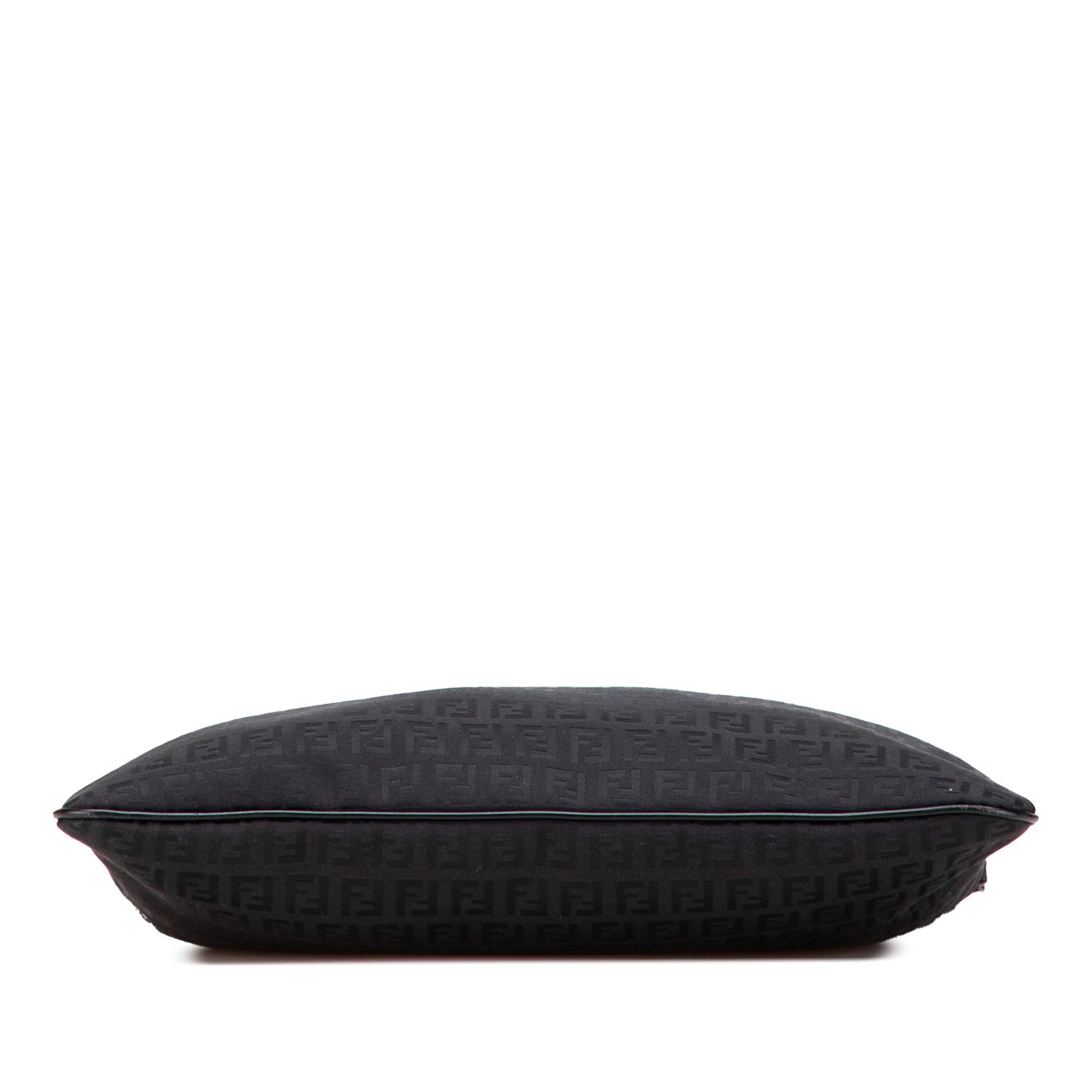 Fendi Zucchino Canvas Crossbody Zwart