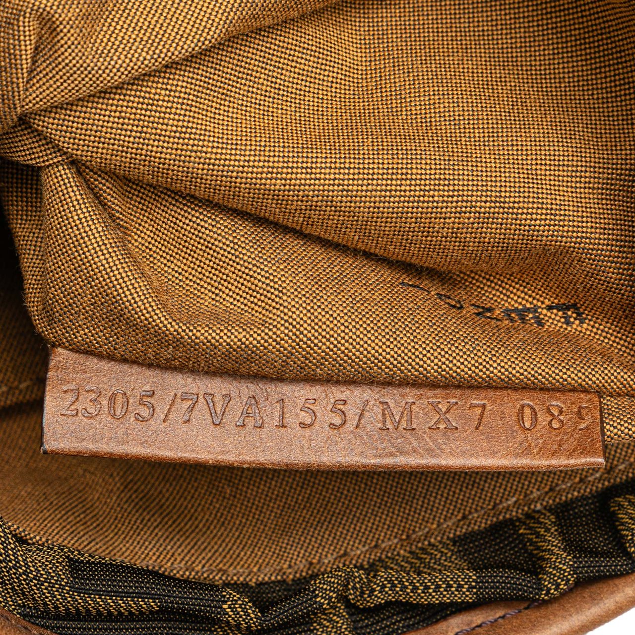 Fendi Mini FF Zucca Canvas Crossbody Bruin