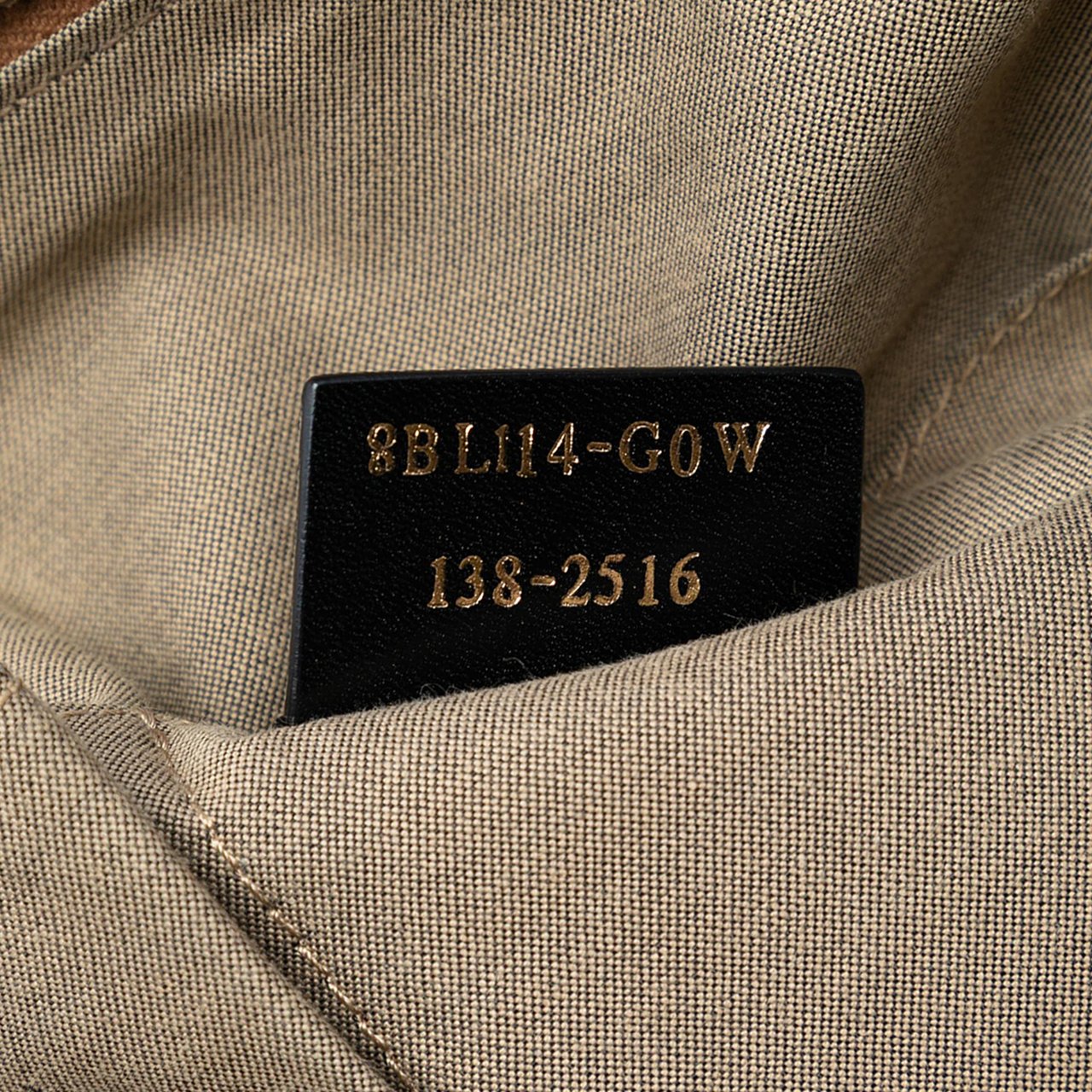 Fendi Canvas Colorblock Chameleon Satchel Bruin