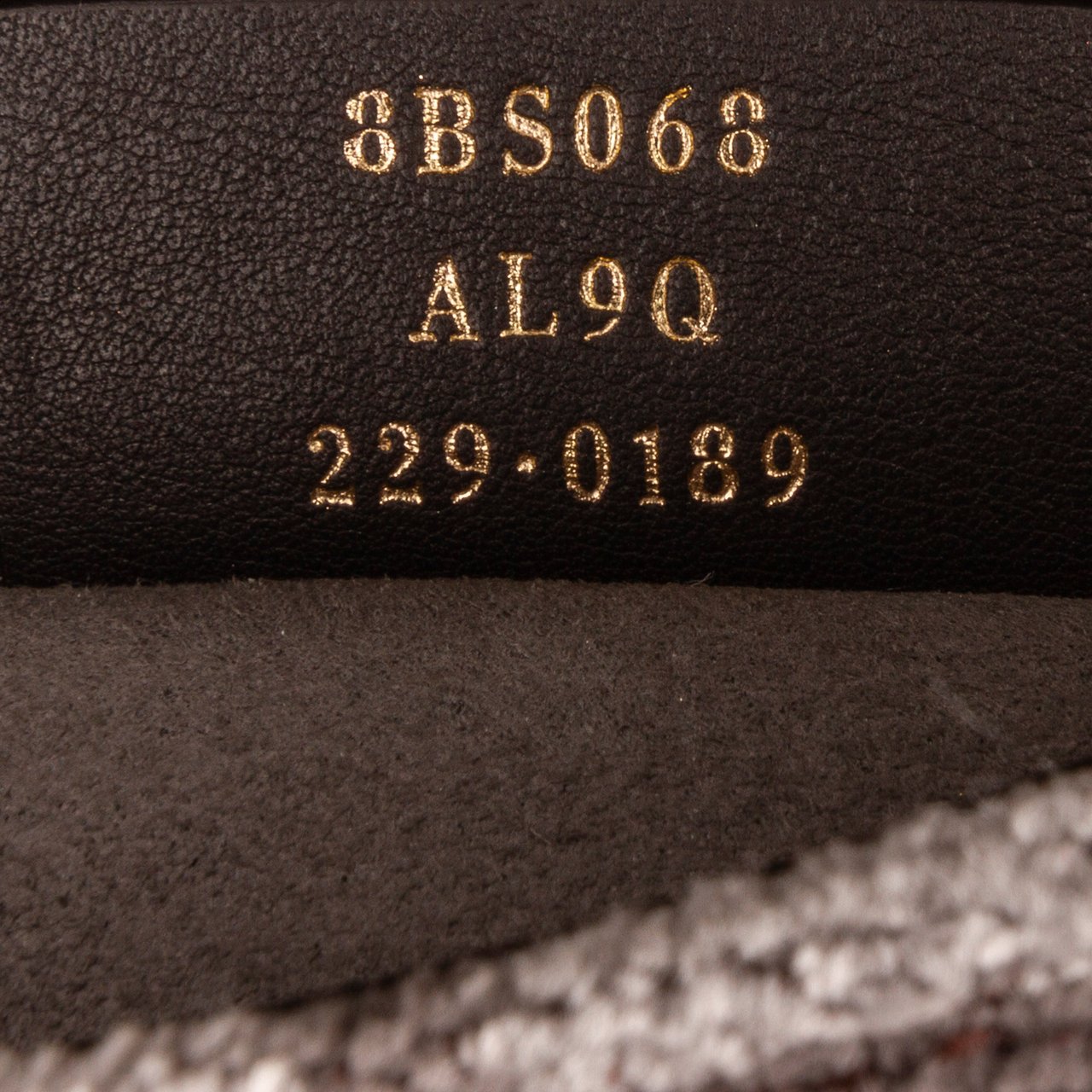 Fendi Zucca O'lock Swing Satchel Grijs