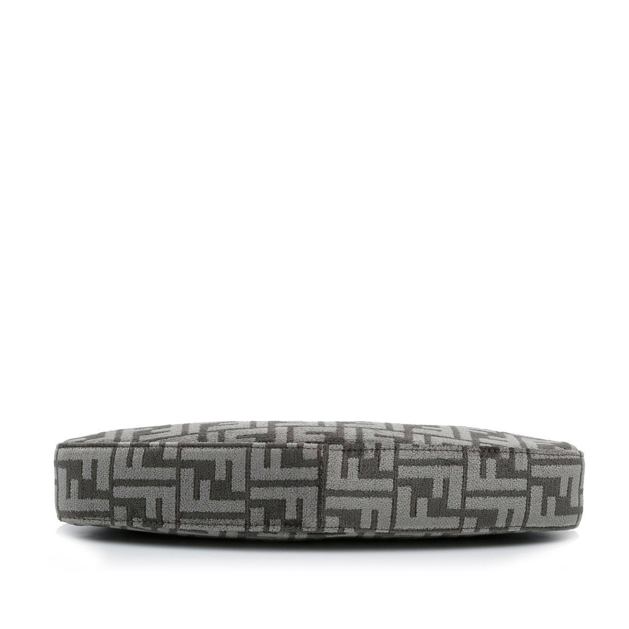 Fendi Zucca O'lock Swing Satchel Grijs