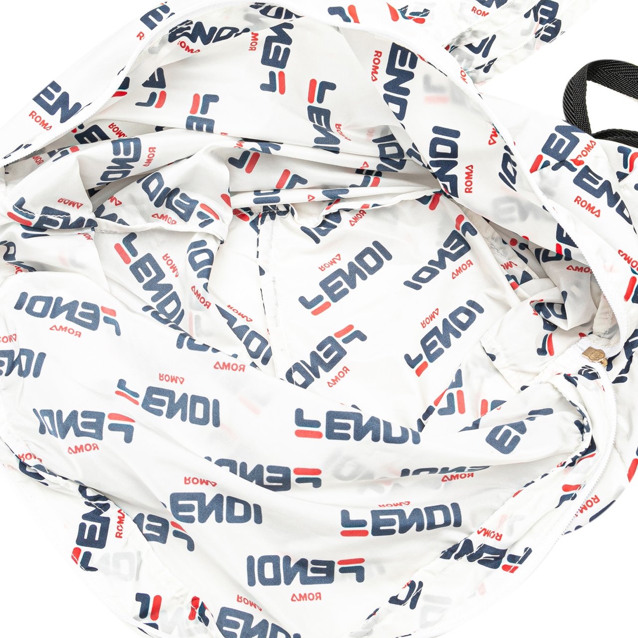 Fendi x Fila Mania Packable Backpack Wit