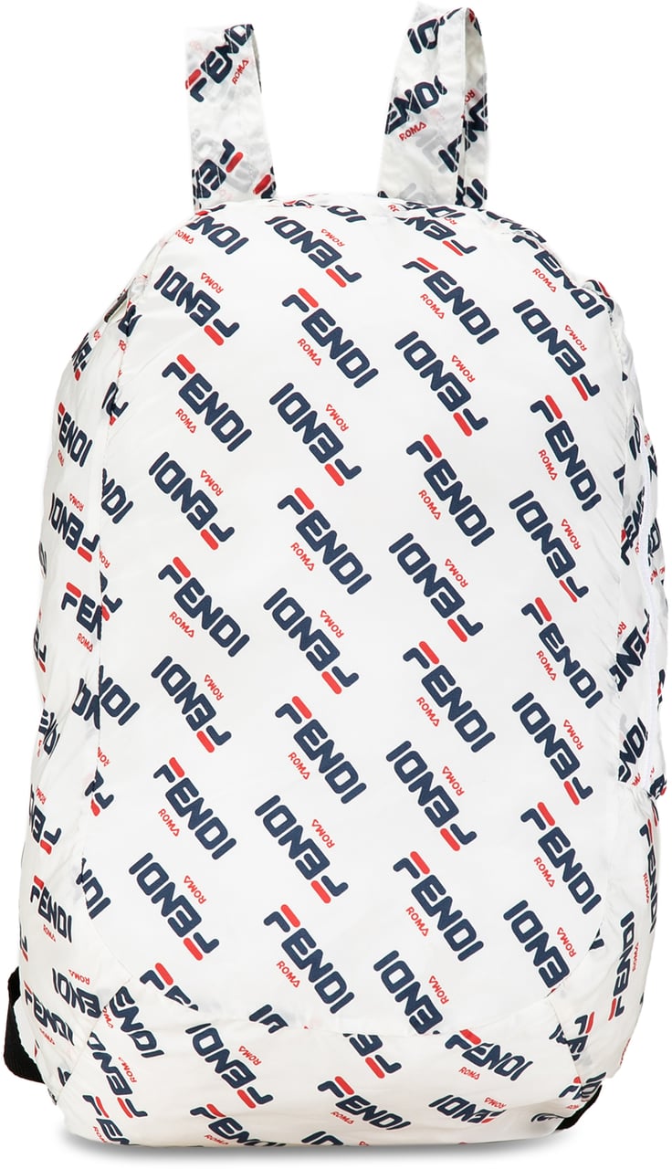 Fendi x Fila Mania Packable Backpack Wit