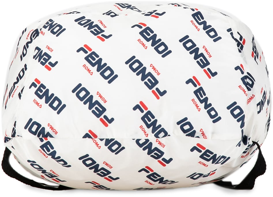 Fendi x Fila Mania Packable Backpack Wit