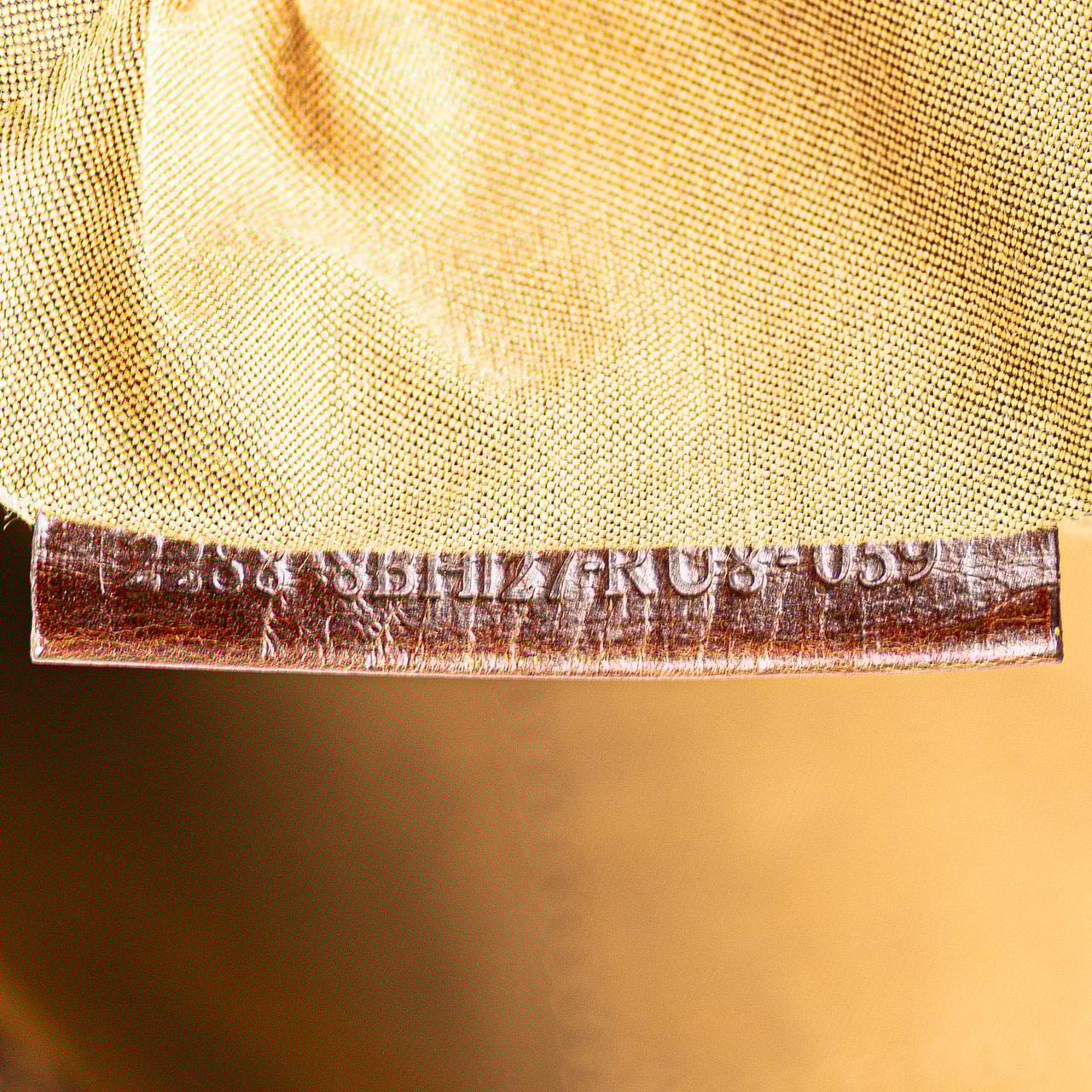 Fendi Large Zucchino Canvas Tote Bruin