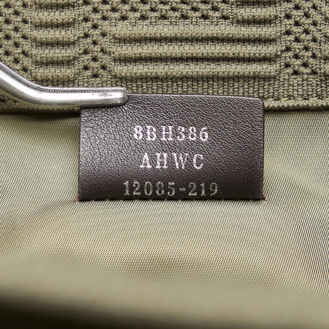 Fendi Medium Zucca Sunshine Shopper Canvas Tote Groen