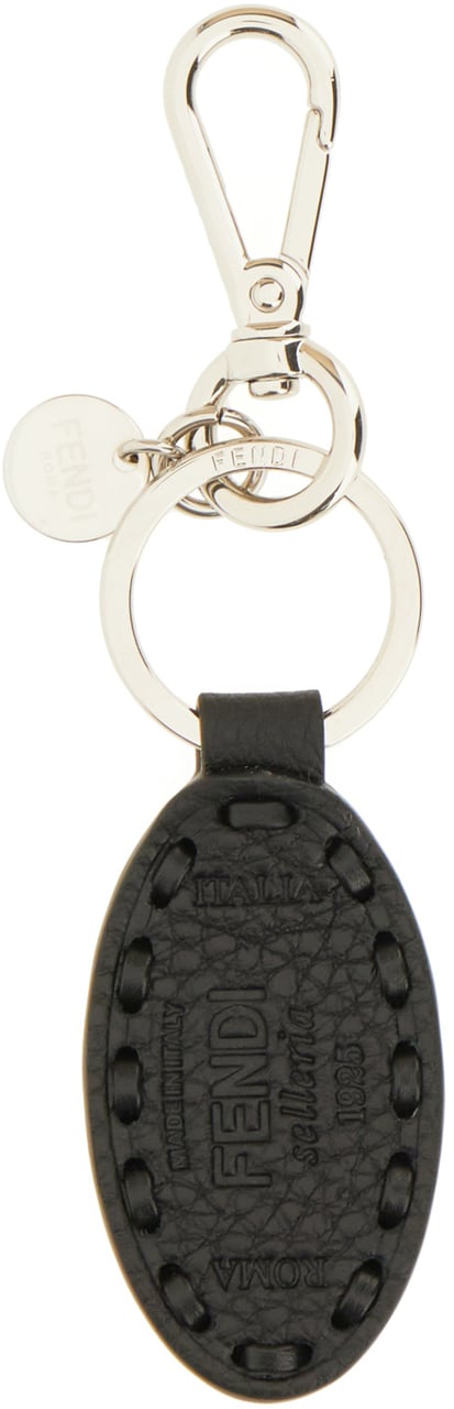 Fendi Fendi Metal and leather key chain Divers