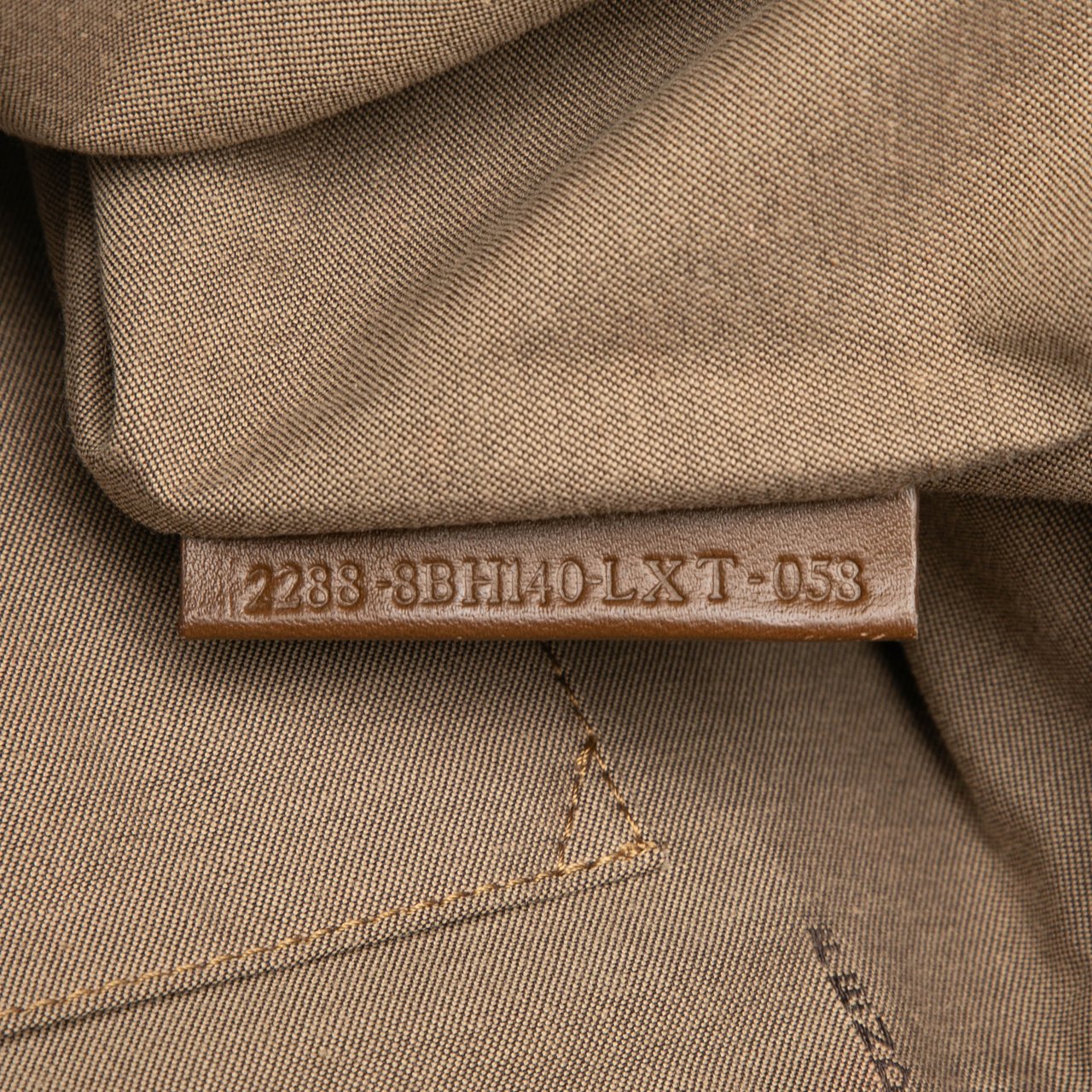 Fendi Zucchino Canvas Chef Shopping Tote Bruin