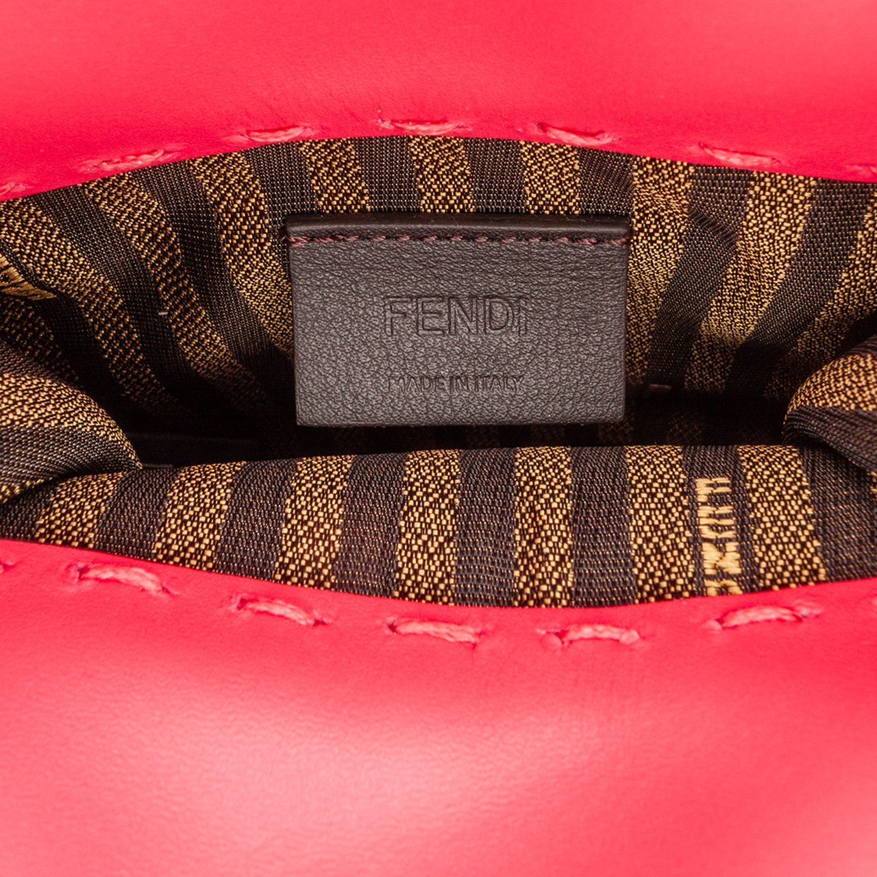 Fendi Mini Sunshine Shopper Tote Roze